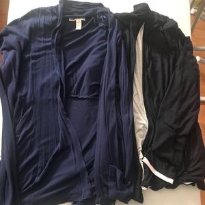 Navy Blue 2 Medium Women Cardigans